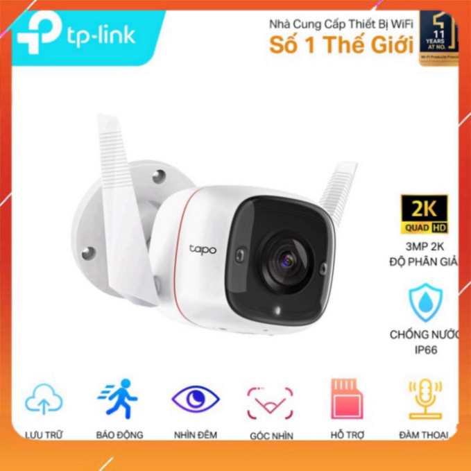 (TL) Camera IP Wifi TP-Link Tapo C310 3MP /ngoài trời - ngày hội siêu sale flash sale xả sập sàn
