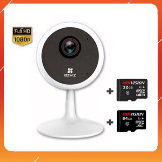 (TL) Camera wifi ezviz C1C 720p / C1C 1080p , ezviz C1C-B H265 kèm thẻ nhớ - Hàng chính hãng - ngày hội siêu sale flash