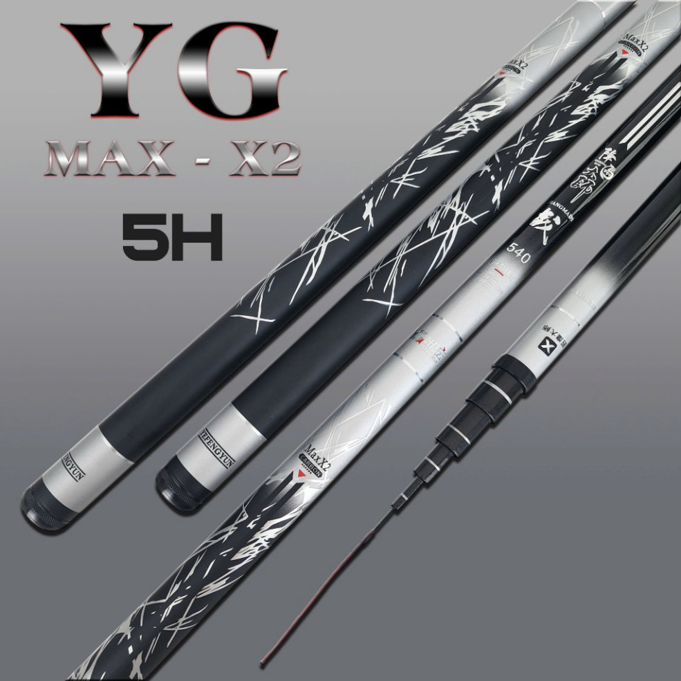 Cần câu tay 5H Max X2 cần câu cá trắm chép diếc rô cực chất lượng 556hanz8945