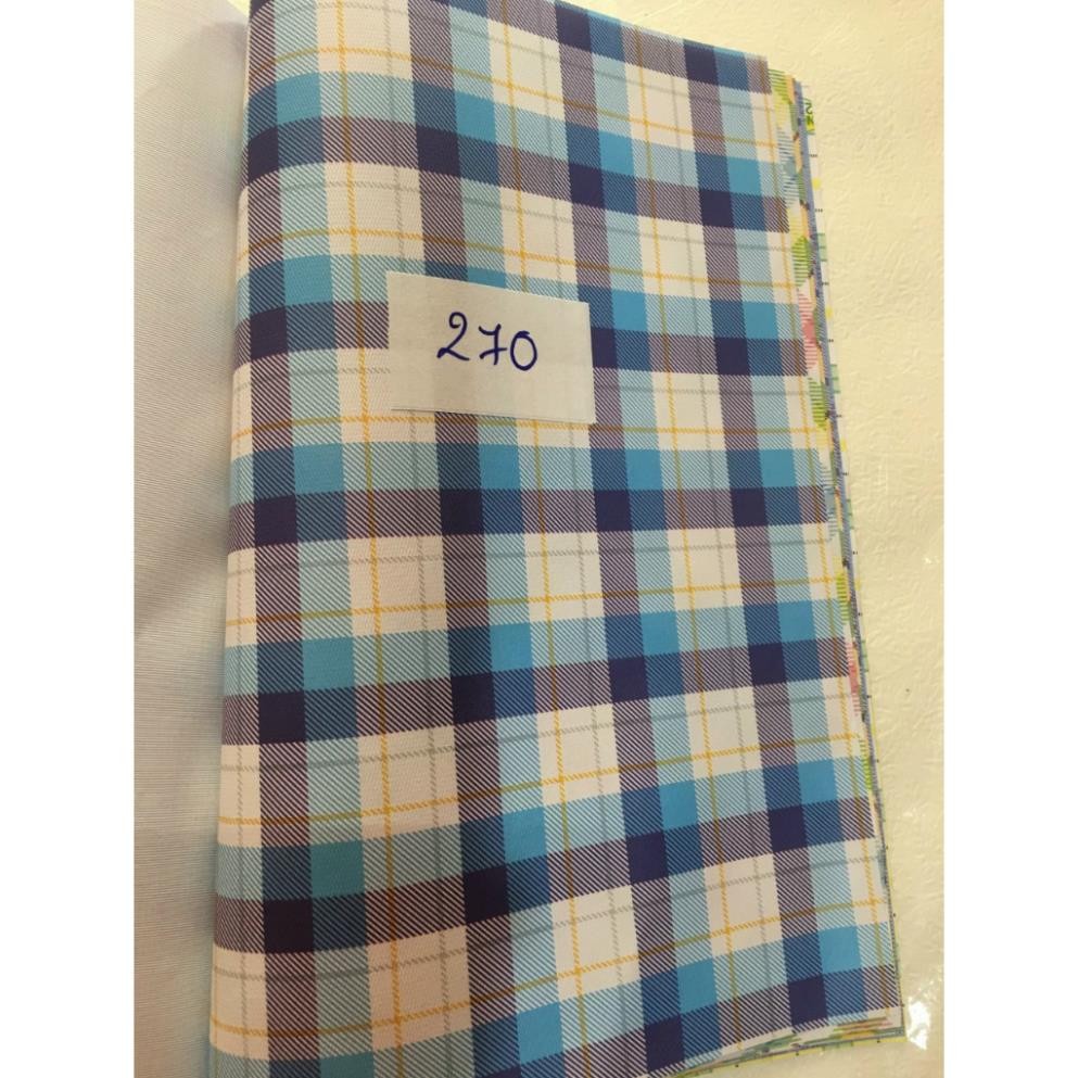 Giấy gói quà sọc caro 50 tờ khổ giấy 50 x 70cm