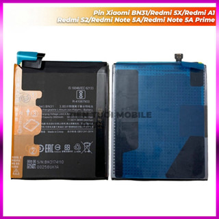 Pin xiaomi bn31, redmi 5x, redmi a1, redmi s2, redmi note 5a, redmi note 5a prime ,TV213