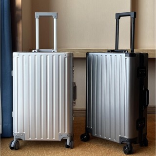 Hành Lý Hoàn Toàn Bằng Nhôm, Vali Hợp Kim Nhôm Magie, Khung Nhôm, Vali Xe Đẩy Cao Cấp, Vali Bánh Xe Đa Năng20Inch Lên Má
