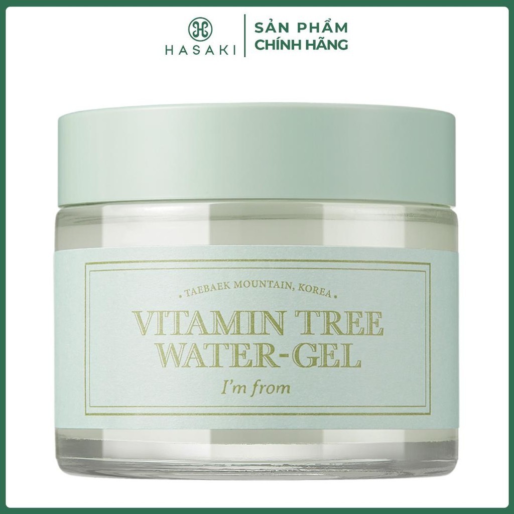 [Mega 20H - 22H] Gel Dưỡng I'm From Cho Mọi Loại Da Vitamin Tree Water Gel 75G Hasaki Sản Phẩm Chính Hãng