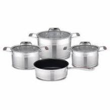 [Chính Hãng]  Bộ nồi Inox 5 đáy Model YK-0710 - Yasuky Việt Nhật ( Hàng Chính Hãng)