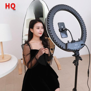 (HỎA TỐC HCM) Đèn LIVESTREAM HQ 18 45cm, Đèn Hỗ Trợ Ánh Sáng Livestream, Làm Spa, Phun Xăm, Chụp Ảnh ( BH 2 NĂM)