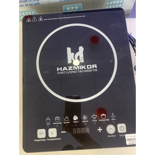 [Chính Hãng]  bếp từ đơn hazmiko HM-268 ( Hàng Chính Hãng)