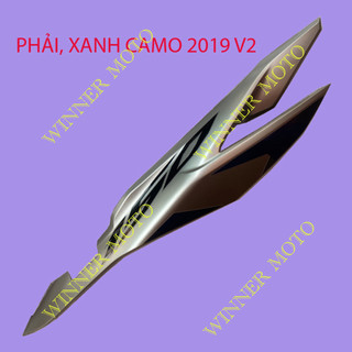 Ốp yếm sau  XANH CAMO xe winner x