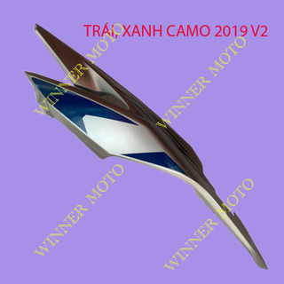 Ốp yếm sau  XANH CAMO xe winner x