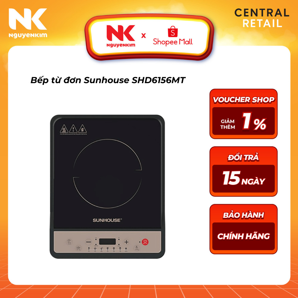Bếp từ đơn Sunhouse SHD6156MT