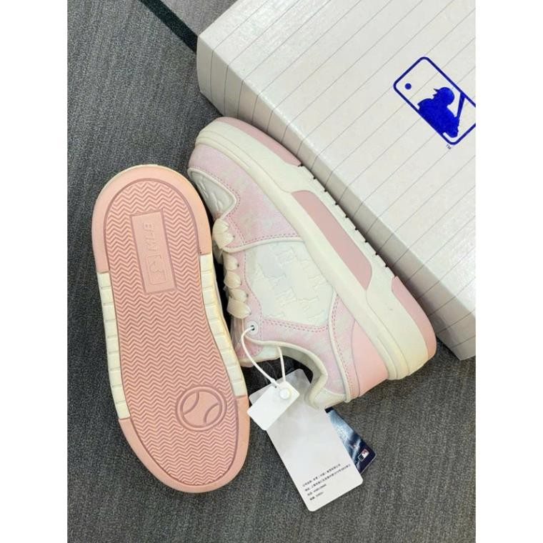 [FULLBOX]  Giày Thể Thao MLB Cao Cấp mono cổ thấp bản mới 2025 GIÀY MLB LINER HỒNG