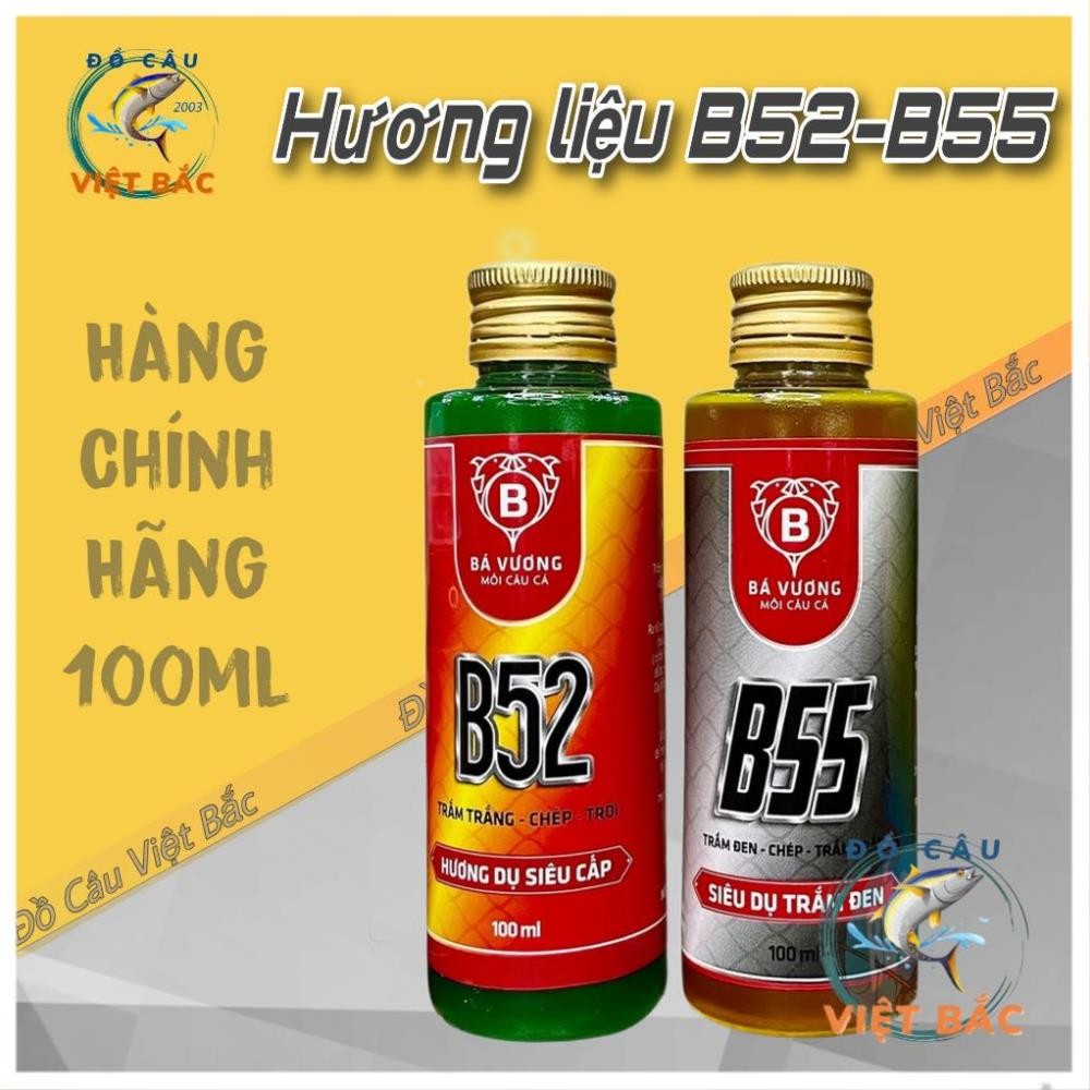 Hương liệu câu cá B52 và B55 Bá Vương chuyên đặc trị trắm trắng,chép,trôi...  - shopTin