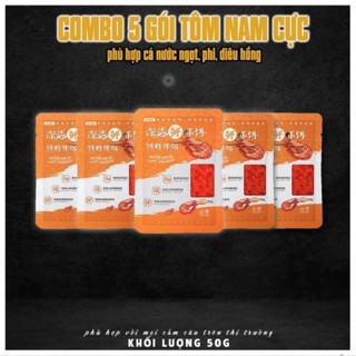  Combo 5 Gói Mồi Tôm Tươi Câu Cá Tăng Độ Đạm Cho Cám Cực Nhạy Hiệu Quả Tốt Đồ Câu Việt Bắc  - shopTin 