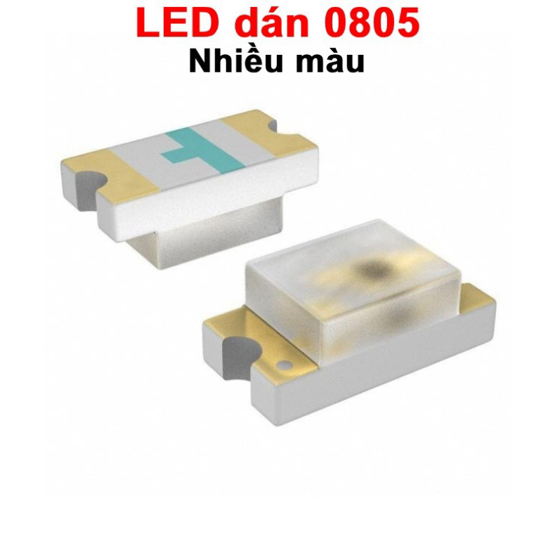 [Deal tốt] (100 cái) LED dán trong suốt 0805 SMD