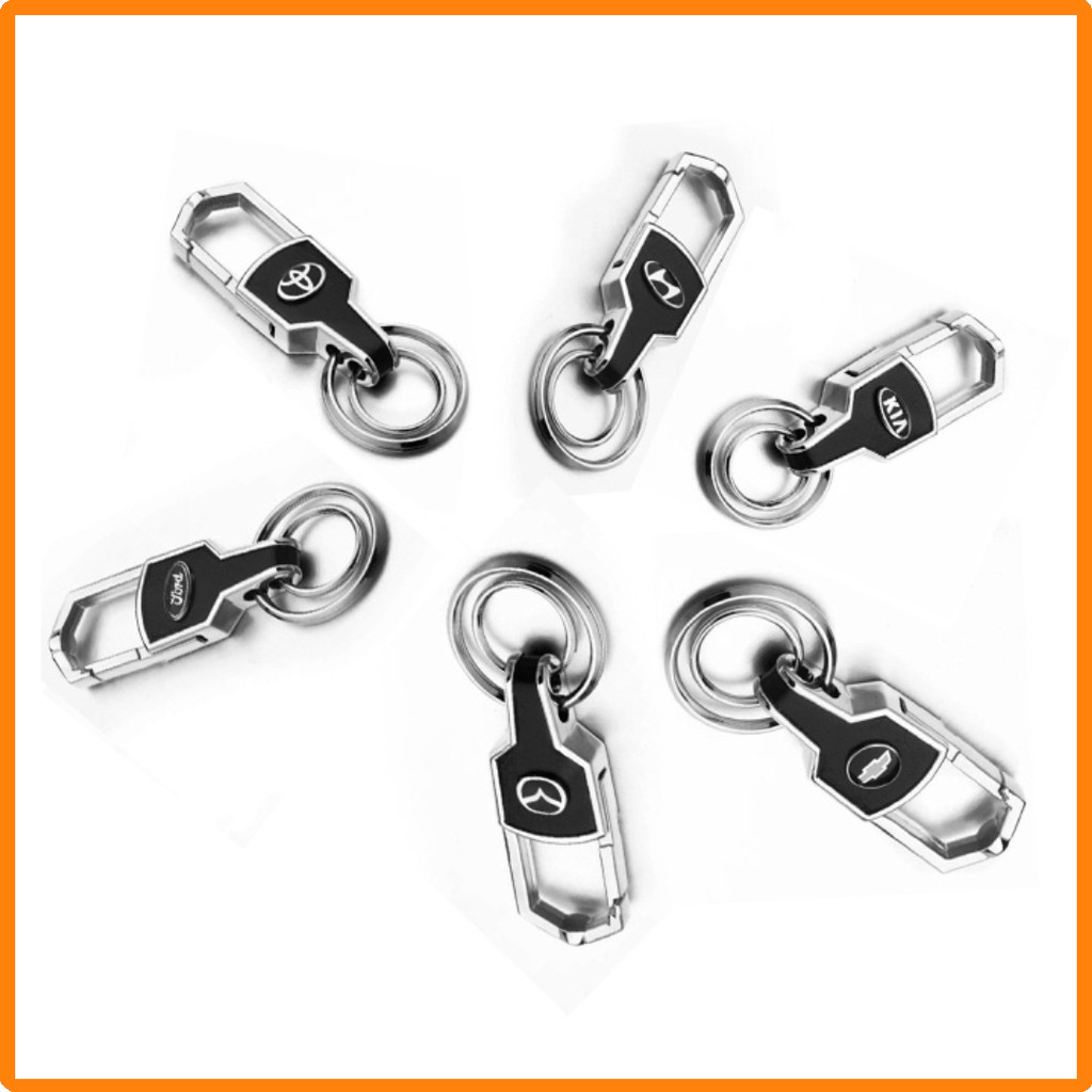 Móc treo chìa khoá cao cấp theo logo các hãng xe: Toyota-kia-ford-hyundai-mitsubishi-nissan-mazda-ch