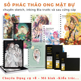    sugi art Shop   Tổng hợp - Sổ Vẽ Phác Thảo Ong Mặt Bự  Sổ chuyên sketch inking 