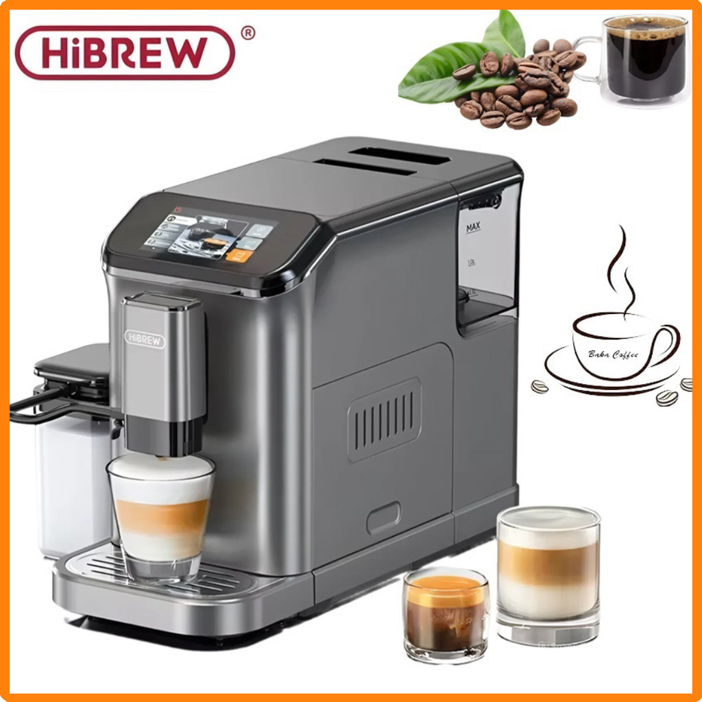 Máy Pha Cà Phê Epresso Tự Động Hoàn Toàn HiBREW Mỹ H16, 1350W - HÀNG NHẬP KHẨU
