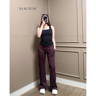 Quần dài legging loe a core nữ " "A CORE" " - Q671 (SALE)