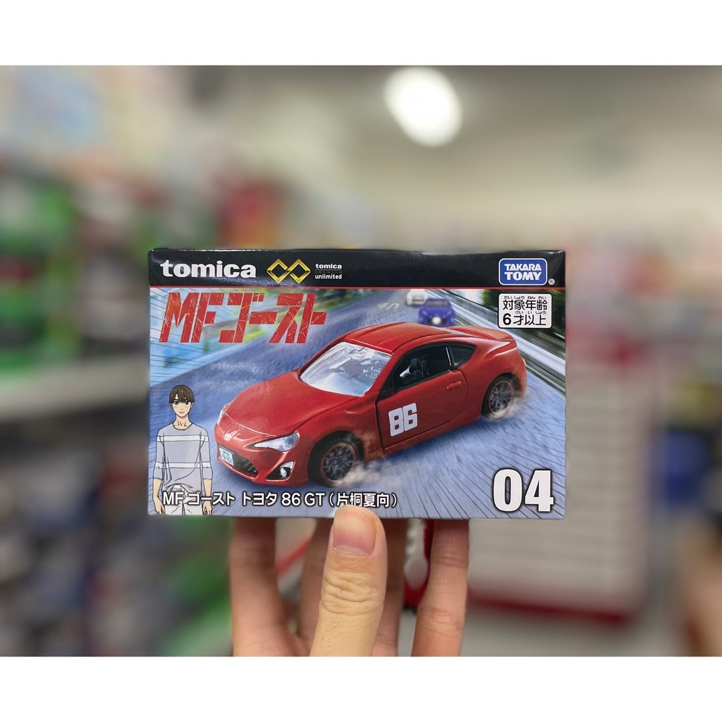 Đồ chơi mô hình xe ô tô Tomica Premium Unlimited 04 MF Ghost Toyota 86 GT (Summer Katagiri)