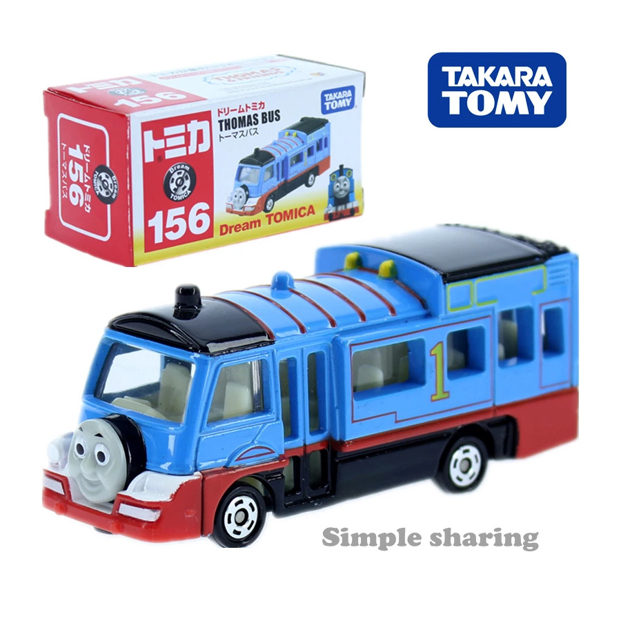 Đồ chơi xe buýt mô hình Tomica 156 Thomas Bus Dream Tomica