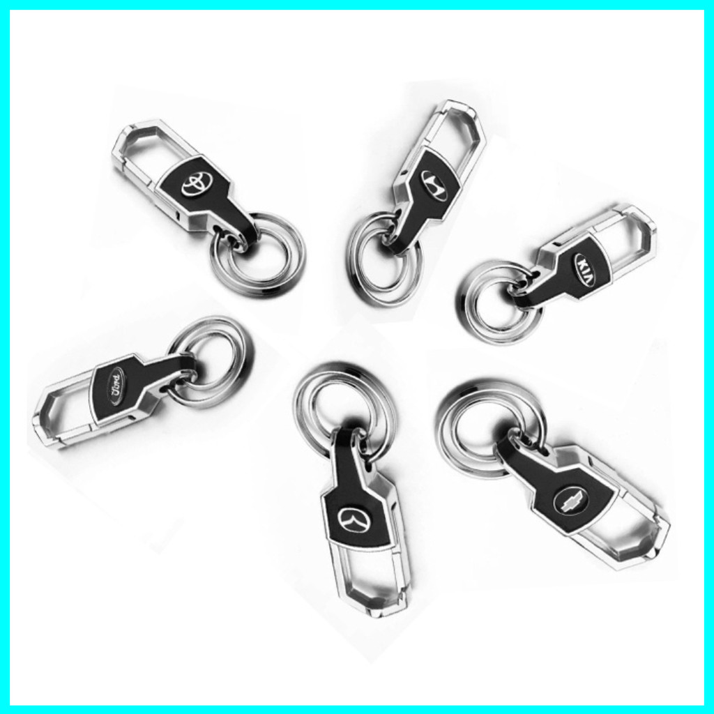 Móc treo chìa khoá cao cấp theo logo các hãng xe: Toyota-kia-ford-hyundai-mitsubishi-nissan-mazda-ch