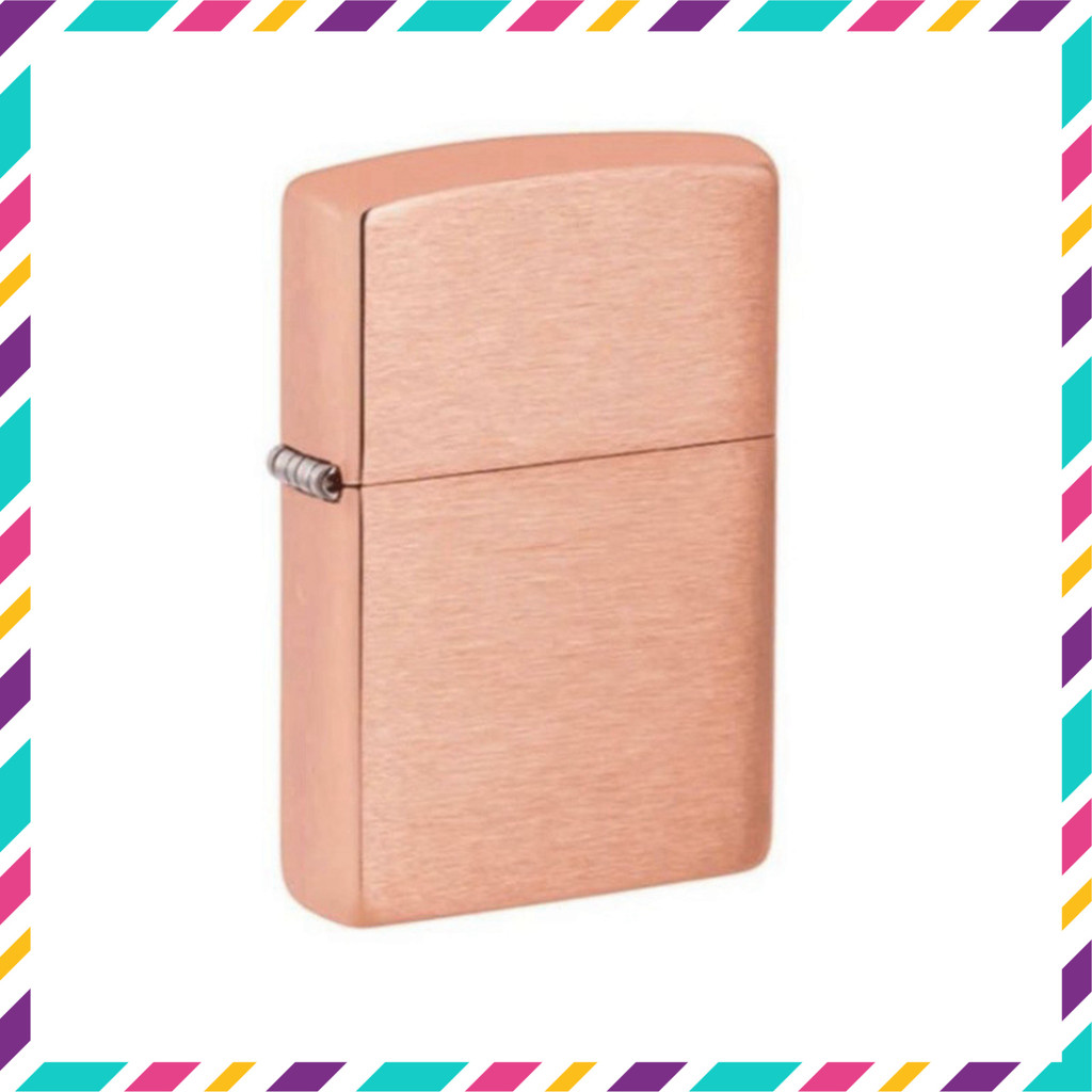 Vỏ Zippo xịn Đồng Đỏ - Vỏ Zippo giá cả tương đối rẻ Full Hộp