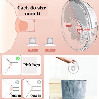 Van Máy Hút Sữa Không Dây Rảnh Tay 4 Trong 1