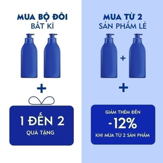 Bộ đôi Kem dưỡng da NIVEA chăm sóc mềm mịn (89054+80102)