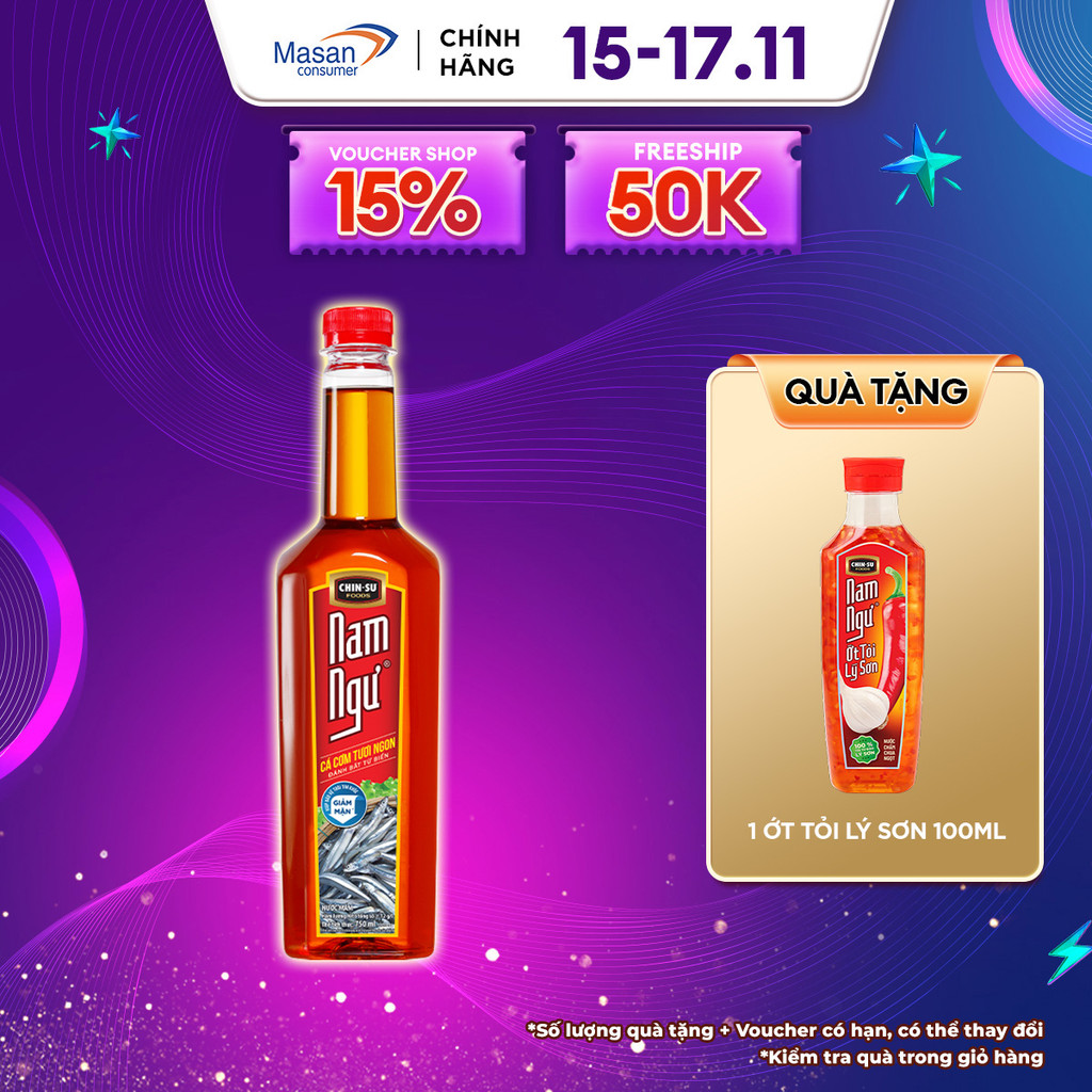 Nước Mắm Nam Ngư Chai 750ml