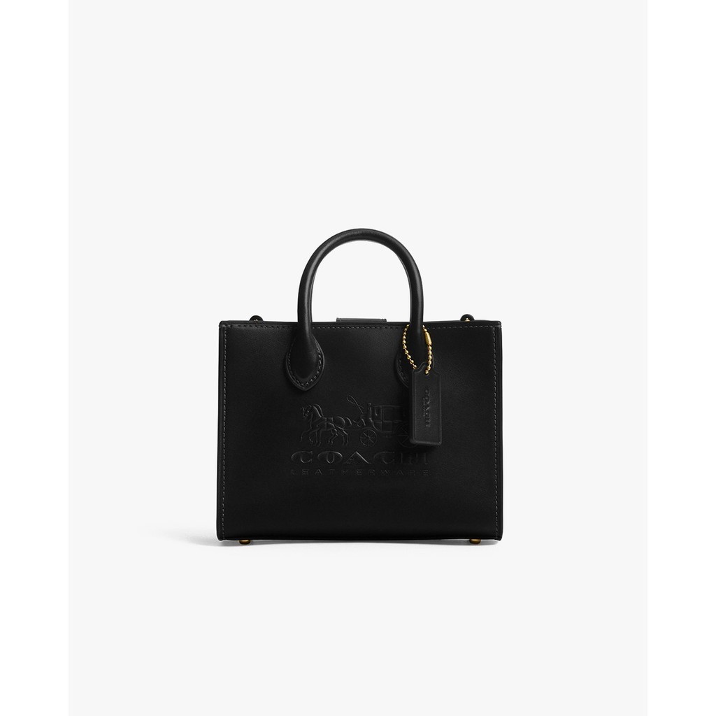 COACH - Túi xách nữ phom hình vuông Ace 17 CT889-B4BK