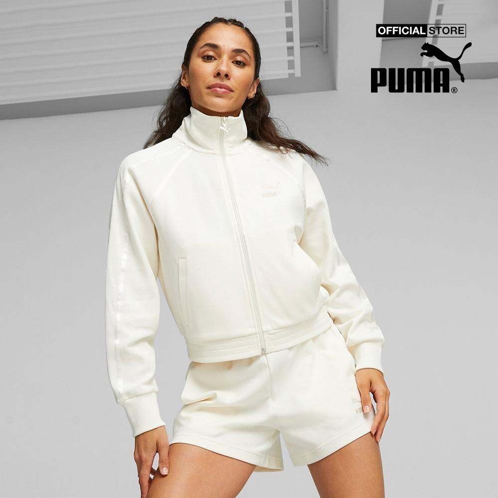 PUMA - Áo khoác thể thao nữ cổ trụ T7 621464-65