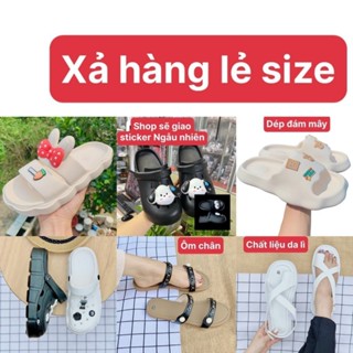 dép nam nữ quai ngang bánh mì nâng đế 3 5cm thanh lí giá rẻ 1k 9k xả hàng girl phố boy phố-giày dép 97