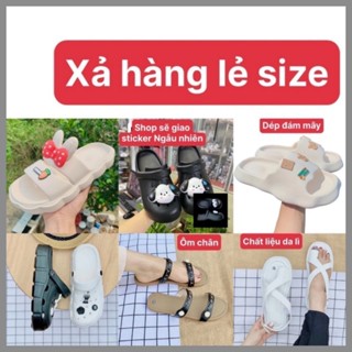 Dép quai ngang nam nữ nâng đế bánh mì 3 5cm xả hàng thanh lí giá rẻ 1k 9k girl phố boy phố-giày dép 555