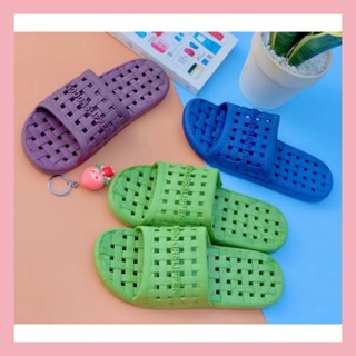 Dép lỗ đi trong nhà tắm văn phòng chất liệu nhựa cao su dẻo êm chân chống nước trơn trượt xốp-giày dép xinh 1997