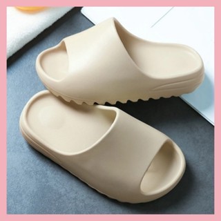Dép bánh mì nữ nâng đế 3cm đế đúc răng cưa yz slide eva nhẹ đi mưa siêu bền tôn dáng girl phố-giày dép xinh 1997