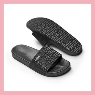 Dép quai ngang nam nữ kiểu lê girl boy phố đế bệt đi mưa cao su đen du lịch tắm biển dép cặp đôi-thế giới giày dép 1997