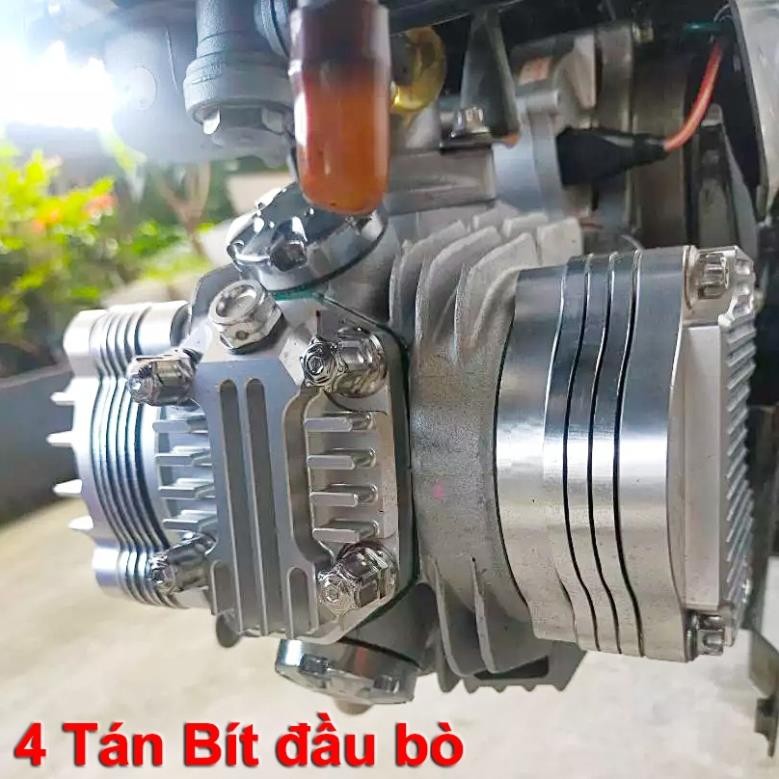 [LOẠI 1] Combo ốc đầu bò, tán đầu bò Wave/Dream - Fuled (Inox 304)