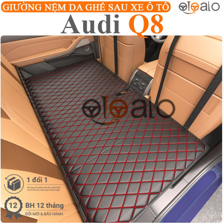 Giường đệm ngủ dành cho xe ô tô audi q8 da PU cao cấp