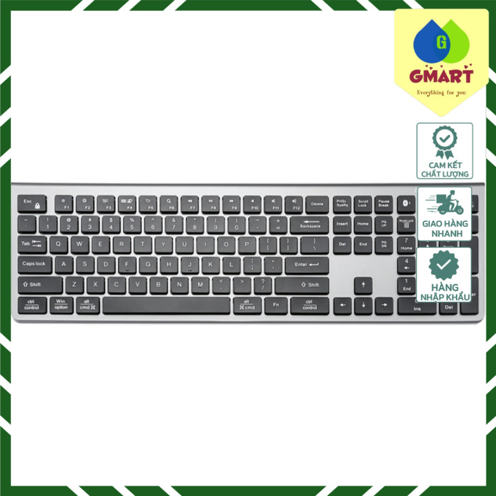Gsmart - Bàn Phím Bluetooth Đa Thiết Bị 108 Phím  Full Size 108 Keys Bluetooth Keyboard