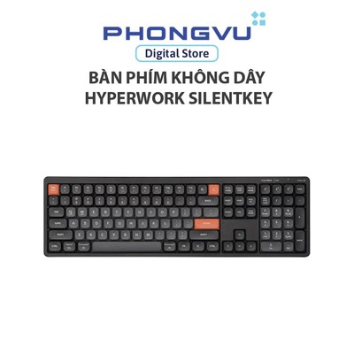Bàn phím không dây HyperWork SilentKey - Bảo hành 12 tháng