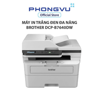 Máy in trắng đen đa năng Brother DCP-B7640DW - Bảo hành 12 tháng