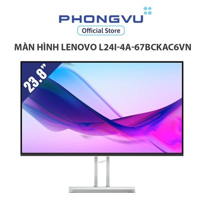 Màn hình Lenovo L24i-4A 23.8 inch - FHD - 100Hz - IPS - 1ms - Tích hợp loa - Bảo hành 36 tháng