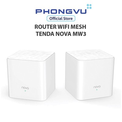 Thiết bị mạng/ Router Tenda NOVA MW3 (2 Pack) - Bảo hành 36 tháng