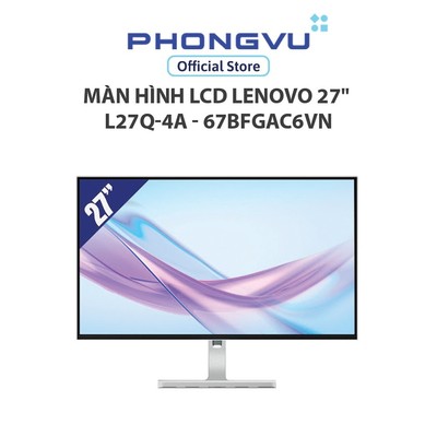 Màn hình Lenovo L27q-4A 27 inch - 2K - 100Hz - IPS - 1ms - Bảo hành 36 tháng