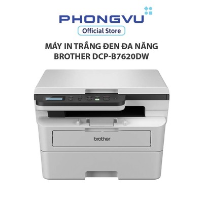 Máy in trắng đen đa năng Brother DCP-B7620DW - Bảo hành 12 tháng