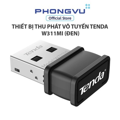 Thiết bị thu phát vô tuyến TENDA W311MI (Đen) - Bảo hành 36 tháng