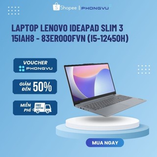 Laptop Lenovo IdeaPad Slim 3 15IAH8 - 83ER000FVN (i5-12450H) (Xám) - Bảo hành 24 tháng
