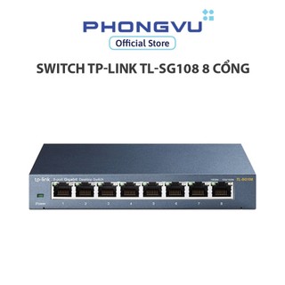 Switch TP-Link TL-SG108 8 cổng - Bảo hành 24 tháng