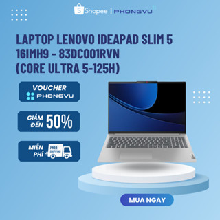 Laptop Lenovo Ideapad Slim 5 16IMH9 - 83DC001RVN (Core Ultra 5-125H) (Xám) - Bảo hành 24 tháng