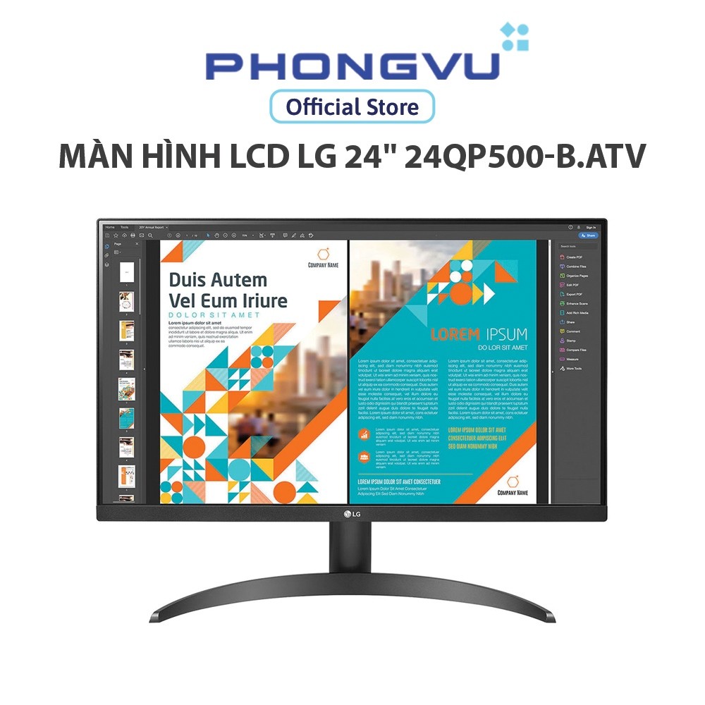 Màn hình LCD LG 23.8" 24QP500 - Bảo hành 24 tháng