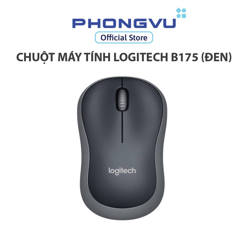Chuột không dây Logitech B175 - 1000 DPI - Kết nối 2.4GHz - Pin 12 tháng - Bảo hành 36 tháng | BigBuy360 - bigbuy360.vn
